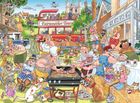 Jumbo, Wasgij Original, Typowy brytyjski grill, puzzle, 1000 elementów