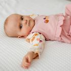 Kaftanik dziewczęcy, beżowy, Eevi