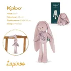 Kaloo, Lapinoo, Królik, przytulanka w pudełku, lawendowy, 25 cm