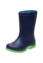 Kalosze dziecięce, granatowo-zielone, Realpaks