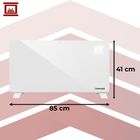 Kaminer, Zelva, grzejnik elektryczny, szklany