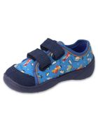 Kapcie chłopięce, niebieskie, Befado