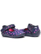 Kapcie dziewczęce, granatowe, RenBut