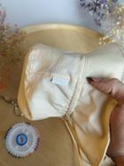 Kapelusz dziewczęcy safari, wiązany, żółty, Iltom