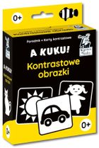 Kapitan Nauka. A kuku! Kontrastowe obrazki. Poradnik + karty obrazkowe