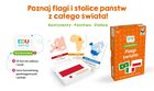 Kapitan Nauka. EDUseria. Flagi świata. Gra karciana
