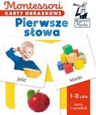 Kapitan Nauka. Pierwsze słowa. Montessori. Karty obrazkowe 1-3 lata