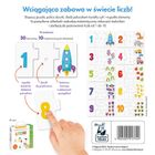 Kapitan Nauka. Puzzle sensoryczne. Cyferki