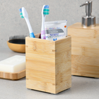 Kesper, bambusowy kubek na szczotki, 8-6-12 cm