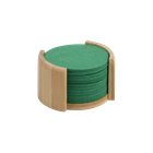 Kesper, podkładki pod szklanki, filc, 12 szt.