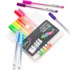 Kidea, długopisy żelowe, fluo, 12 kolorów