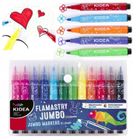 Kidea, flamastry jumbo, 12 kolorów