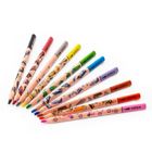 Kidea, Jumbo, kredki ołówkowe trójkątne, pojazdy, 10 kolorów