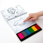 Kidea, Kreatywne Zoo, kolorowe odciski, zestaw edukacyjny