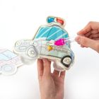 Kidea, Magiczne pojazdy 3D malowane wodą, zestaw kreatywny