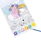 Kidea, malowanka, zestaw z farbkami i pędzelkiem, wróżki