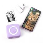 Kidea, Mini drukarka termicz bluetooth, fioletowa