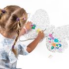 Kidea, Motyl, fantazyjne skrzydła, zestaw do kolorowania