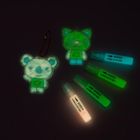 Kidea, Zawieszki świecące w ciemności, Misie, zestaw kreatywny