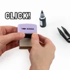 Kideaa, stempel do tkanin z literkami