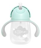 KIDodo, bidon z obciążoną słomką, miętowy, 260 ml, 6m+