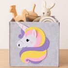 Kids Collection, Molki, filcowy pojemnik na zabawki, 30-30-30 cm