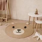 Kids Collection, Nimi, dywanik do pokoju dziecięcego, miś z uszkami, 117 cm