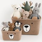 Kids Collection, Nimi, pluszowe koszyki na zabawki, 2 szt.