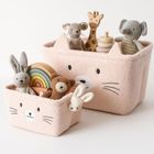 Kids Collection, pluszowe koszyki na zabawki, 2 szt.