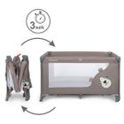 Kidwell, Blissy Basic, łóżeczko turystyczne jednopoziomowe, sand beige