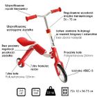 Kidz Motion, 2in1 Motion, hulajnoga wielofunkcyjna, zielona