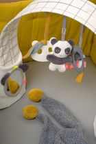 Kikadu, Panda, koc z pomponami, 80-100 cm