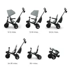 Kinderkraft, Aveo 2 Plus, rowerek trójkołowy 6w1, Green