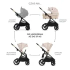 Kinderkraft, Bizuu, Nea 2, wózek wielofunkcyjny, 2w1, Dune Whisper