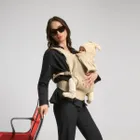 Kinderkraft, CarryBee, nosidełko ergonomiczne, black