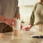 Kinderkraft, Gaja, mobilny podgrzewacz do mleka i termos, zielony, 500 ml