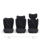 Kinderkraft, I-Spark 2 Plus, i-Size, fotelik samochodowy, black, 100-150 cm