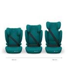 Kinderkraft, Junior Fix 2 Plus, i-Size, fotelik samochodowy, green, 100-150 cm