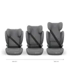 Kinderkraft, Junior Fix 2 Plus, i-Size, fotelik samochodowy, grey, 100-150 cm
