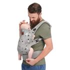 Kinderkraft, Milo, nosidełko ergonomiczne, Grey