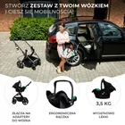 Kinderkraft, Newly, wózek wielofunkcyjny, 4w1, classic black