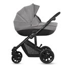 Kinderkraft, Prime Lite 3in1 Mink Pro, wózek wielofunkcyjny, Grey