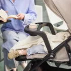 Kinderkraft, Trig 3, wózek spacerowy z tacką, Stone Beige