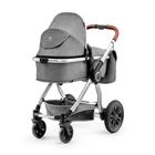 Kinderkraft, Veo, wózek wielofunkcyjny 2w1, 0-15 kg, szary