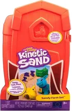 Kinetic Sand, Piaskowa Farma, walizka z piaskiem kinetycznym i akcesoriami