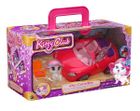 Kitty Club, stylowy samochód z figurką, zestaw