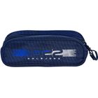 KKS Lech, piórnik saszetka, podwójny, granatowy, 1922 Skrzydełka BS