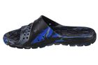 Klapki chłopięce, czarne, Skechers Hogan-Aqua Spurt
