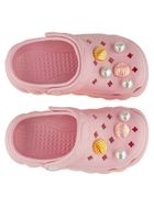 Klapki dziewczęce, różowe, BBS Shoes