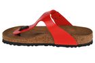 Klapki japonki damskie, czerwone, Birkenstock Gizeh BF